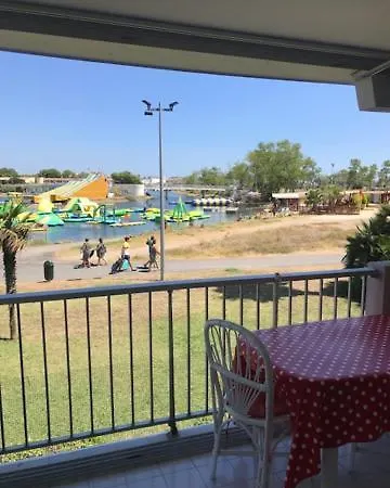 Apartmán Amoureva,t2, Vue Lagon, Proche Mer, Parking, Clim, Piscine Agde